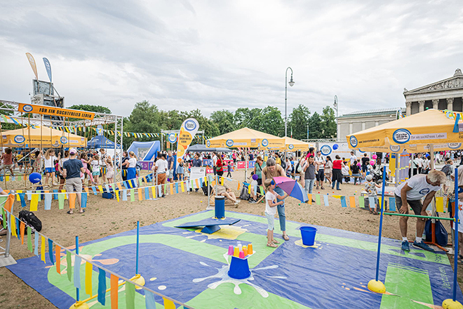 15. Münchner Sportfestival am 5. Juli auf dem Königsplatz