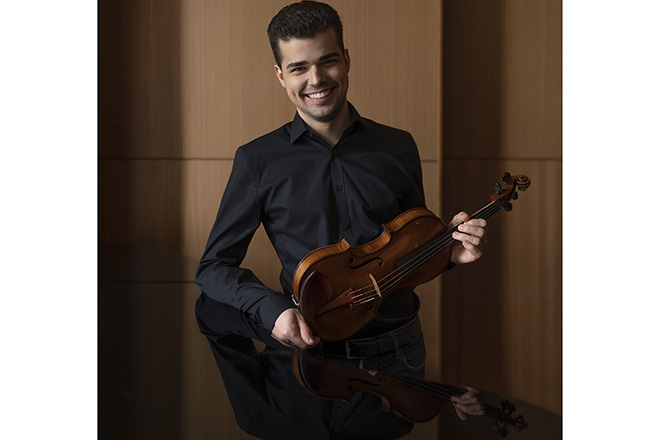 Sa 10. Juni, 16.00 Uhr: Konzert mit Simon Lüthy (Violine) & Akie Nakayama (Klavier) im Blumenmeer