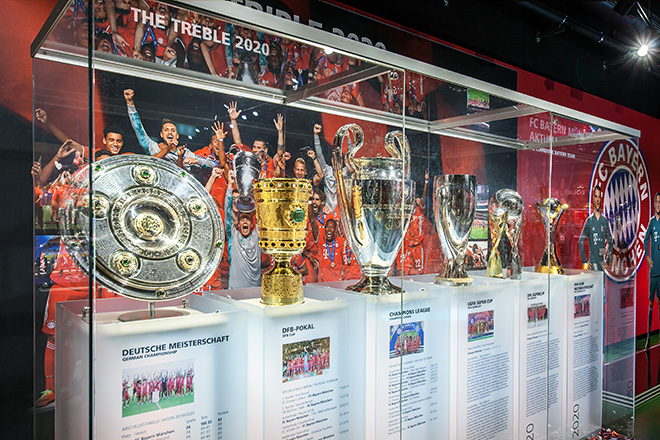 FC Bayern Museum in der Allianz Arena