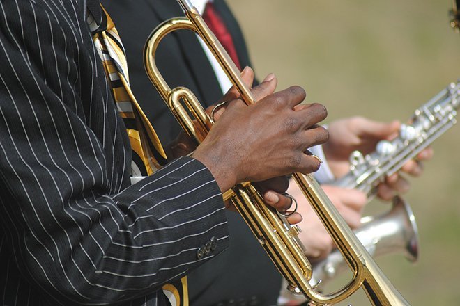 Jazz in München: Trompetenspieler