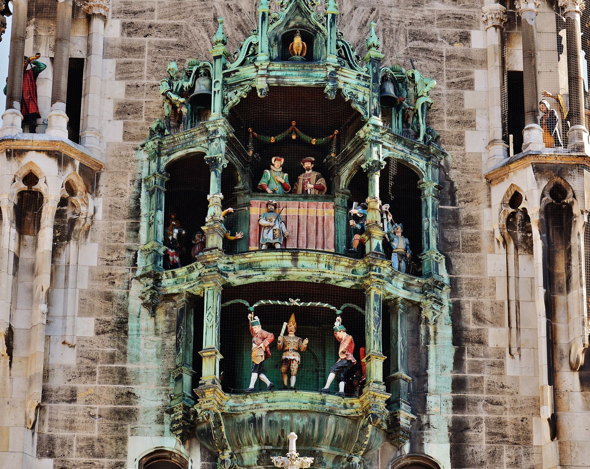 Das Glockenspiel am Marienplatz © Alexas_Fotos / pixabay