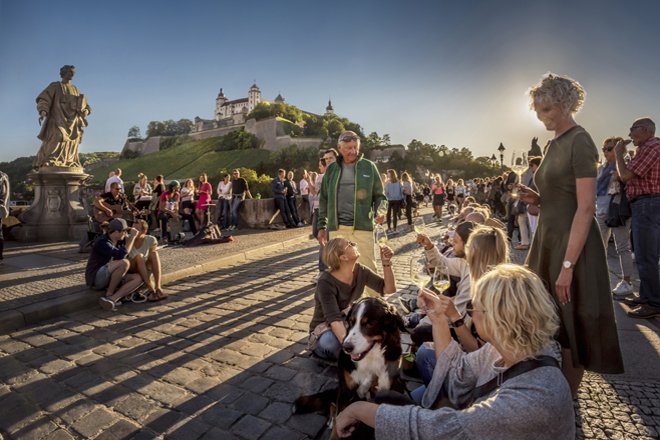 Werbefotografie für Weinevent "Franken - Silvaner"