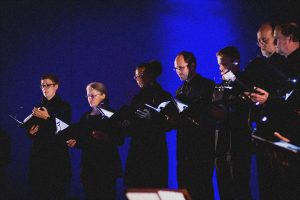 Das Ensemble Chrismós bei Ascending Voices