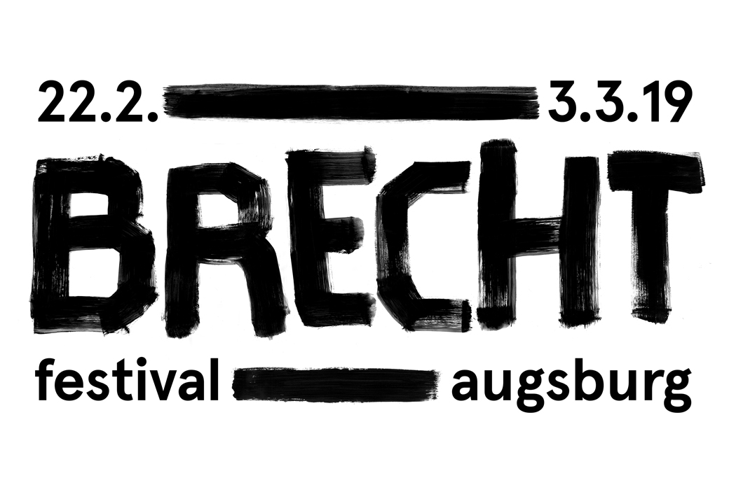 Logo Brechtfestival in Augsburg