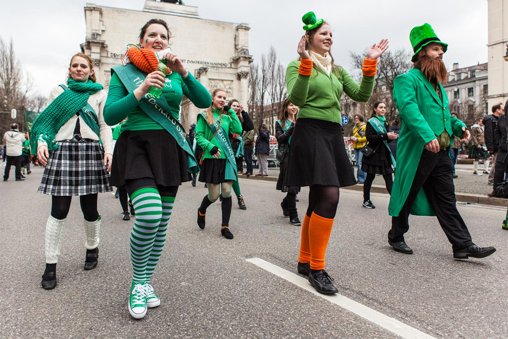 Patrick´s Day Parade in München