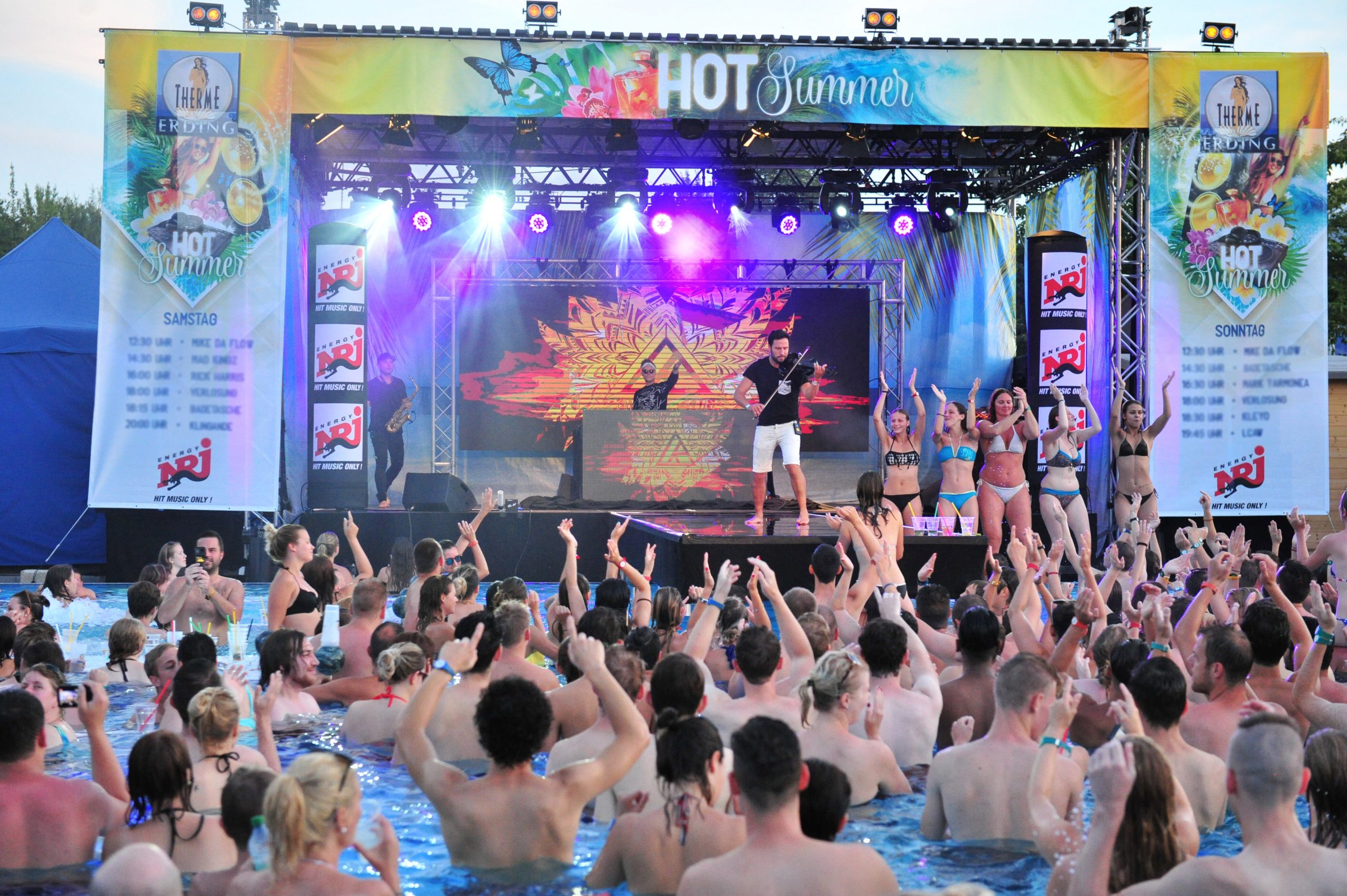 Hot Summer_auch 2017 ein Highlight_Klingande live on stage