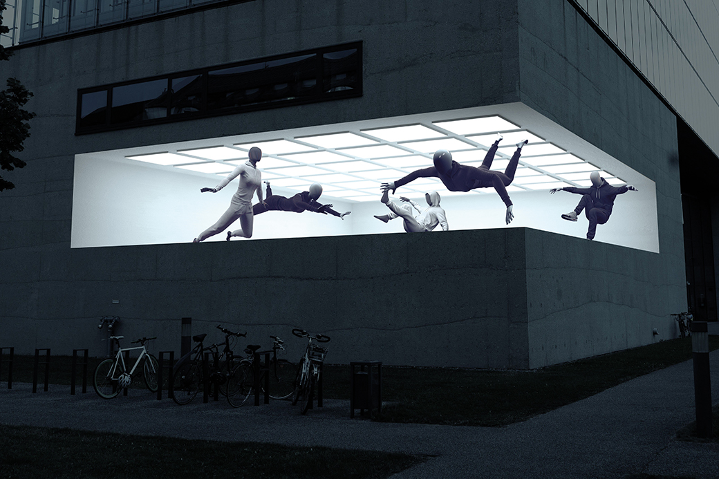 Videoinstallation der MCBW 2021 © bayern design & motomoto