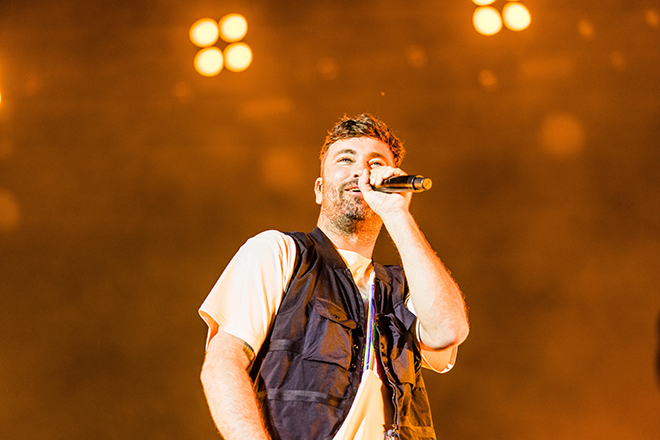 Rock Am Ring 2022 - Day 1, NUERBURG, GERMANY - JUNE 03: German rapper Marten Laciny aka Marteria performs live on stage during Rock am Ring at Nuerburgring on June 3, 2022 in Nuerburg, Germany. (Photo by Gina Wetzler/Redferns)