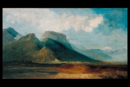 Lenbachhaus, Grenoble Seen from the River Drac with Mont Blanc in the Distance c.1802 by Joseph Mallord William Turner 1775-1851