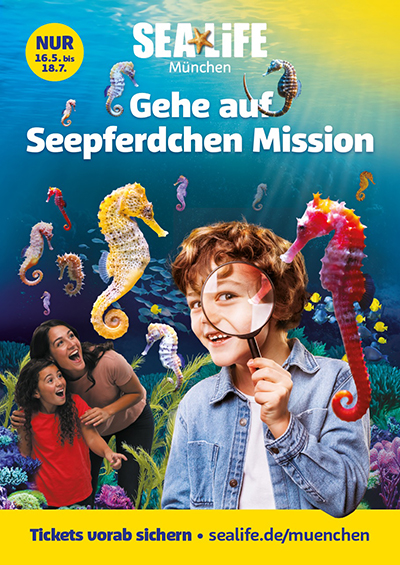 SEA LIFE München, TT_05_24_SLMUC_KV_Seepferdchen_LP_400