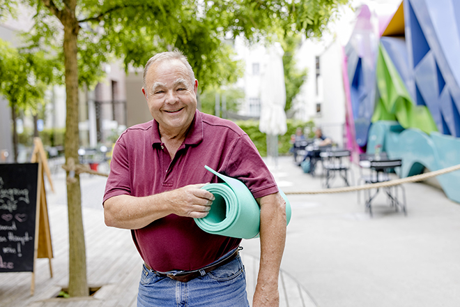 MVHS, Münchner Volkshochschule, Gesundheit, Sport, Pilates, Yoga, Unterricht, Klasse, Präsenz, Einstein 28, Lernen, Weiterbildung, MVHS_2020_07_06_FotoLoredanaLaRocca_RL_5010