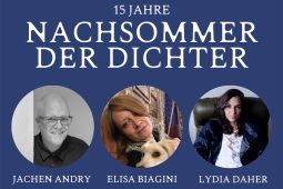 Nachsommer der Dichter München 2025, TT_09_25_Lyrik_Kabinett_Nachsommer Stage_Teaser_LP_1040x693