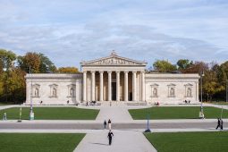 Griechische Tempel Glyptothek München, Glyptothek, 21.10.2025, Deutschland, Bayern, München: Blick auf die Glyptothek.