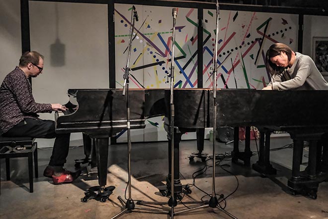 Klavierduo Konzert München, NL_04_26_Schwere_reiter_23042026 Rieko Okuda_Achim Kaufmann_ copyright Cristina Marx_Photomusix_LP_3660x440