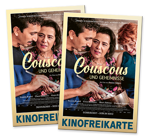 Gewinnspiel, Gew_06_26_Couscous und Geheimnisse-Freikarten-MockUp-Double_LP_500