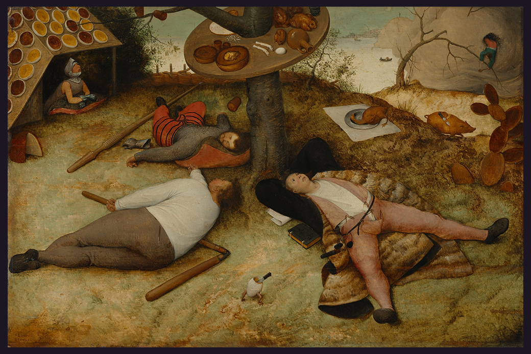 Pieter Bruegels "Schlaraffenland" – Alte Pinakothek Pieter Bruegels Gemälde "Schlaraffenland" in der Alten Pinakothek und die Geschichte seiner Erwerbung für München.