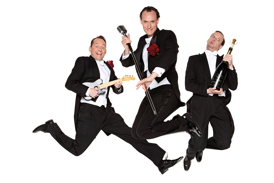 Das Musik-Comedy-Trio Bidla Buh gastiert mit "Mehr geht nicht! Die große Welttournee" im Kleinen Theater Haar.